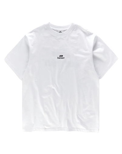 Bareen - Logo Box Fit T-shirt - White